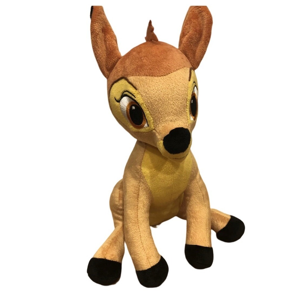 Disney Plush Bambi 12" Stuffed Animal Deer Fawn Sitting
